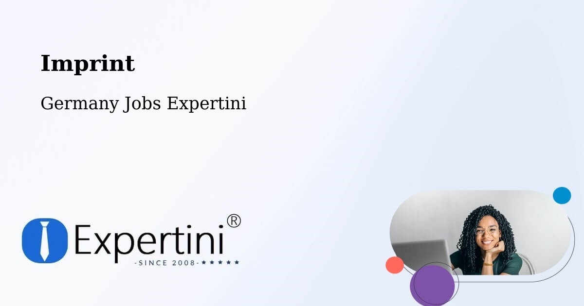 Imprint – Bielefeld - Germany Jobs Expertini