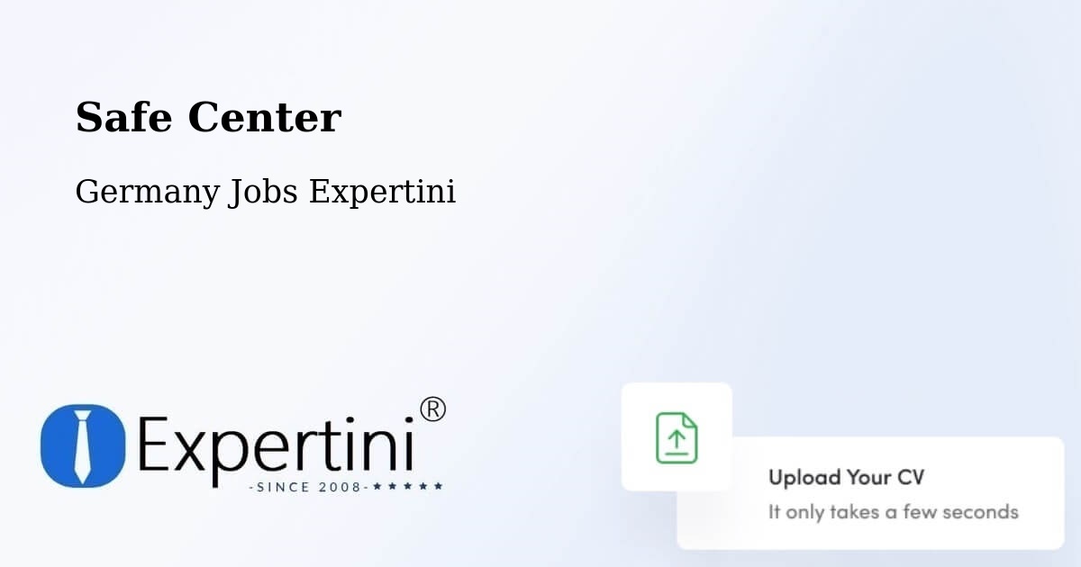 Safety Center – Bielefeld - Germany Jobs Expertini