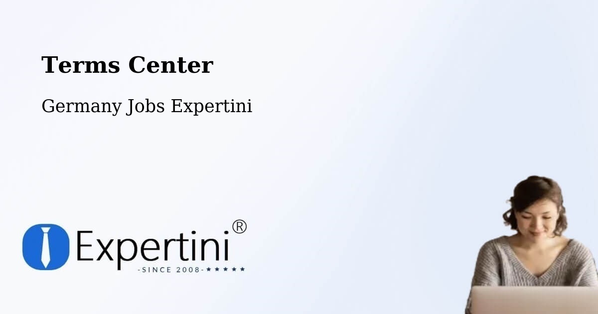 Terms of Service – Bielefeld - Germany Jobs Expertini